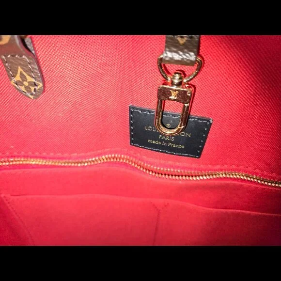 Authentic Preloved LV On the Go Reverse Mono Giant GM Tote - Picture 11 of 15